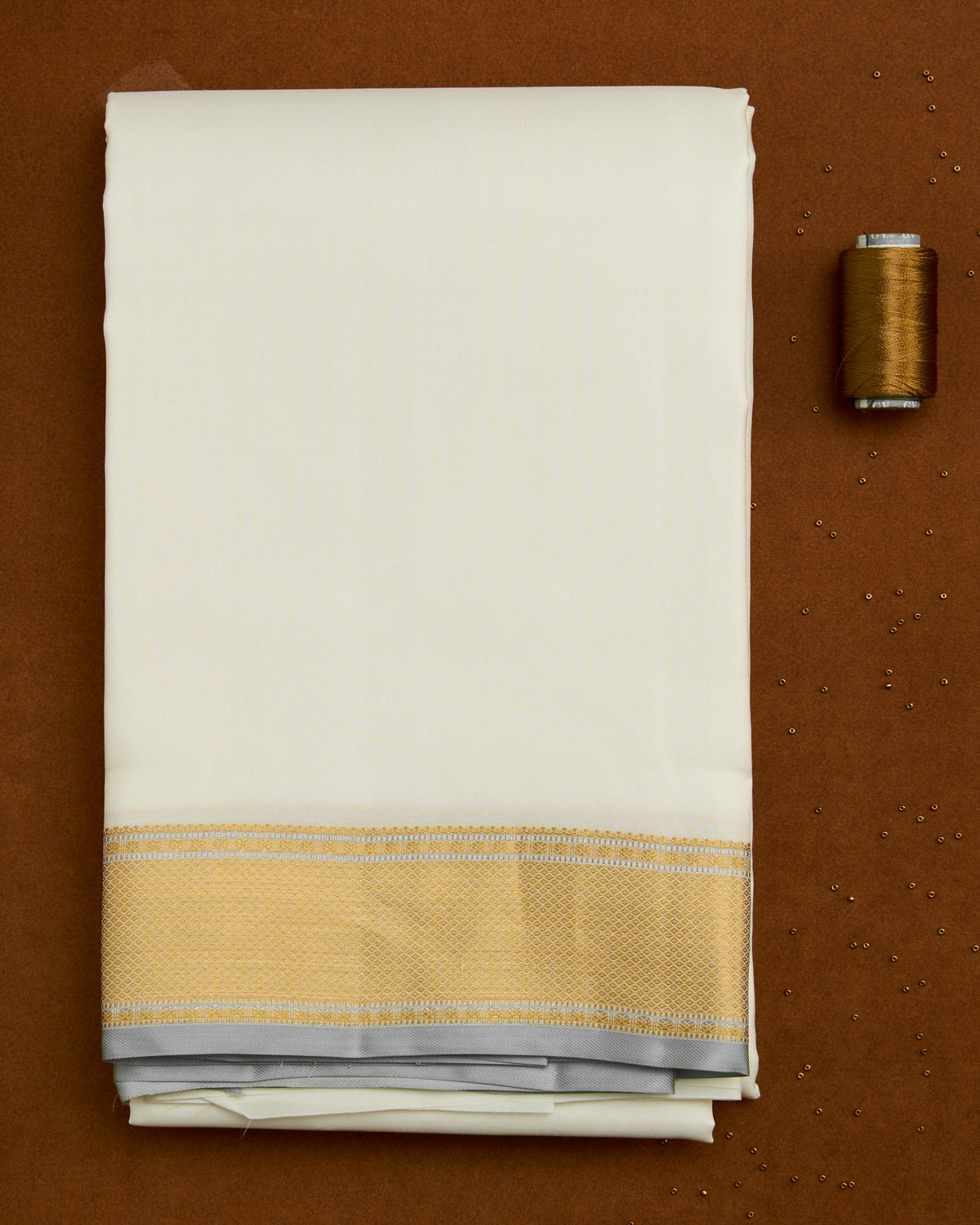 Pure Silk Designer Dhoti 8 Mulam + 2.50 (3in1)