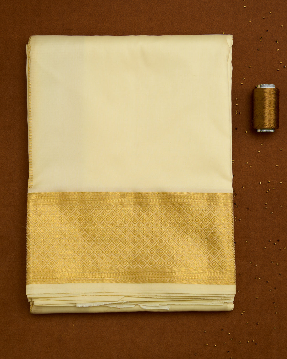 Semi Silk Dhoti set 8*4 + 2.50 (3in1)