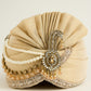 Royal Maharaja Wedding Safa – Champagne Gold