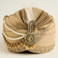 Royal Maharaja Wedding Safa – Champagne Gold