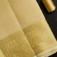 Pure Kanchipuram Silk Vaira Oosi Elephant Border Dhoti set 9*5 + 2.50 (3in1)