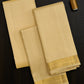Pure Kanchipuram Silk Horizontal Lines Dhoti set 9*5 + 2.50 (3in1)