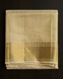 Pure Kanchipuram Tissue silk Dhoti set 9*5 + 2.50
