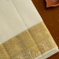 Pure Silk 4” border Dhoti set 8*4 + 2.50
