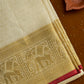 Pure Silk Elephant border Embossed Dhoti set 8*4 + 2.50