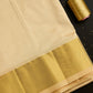 Pure Silk 3” Border Dhoti set 8*4 + 2.50