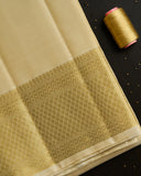 Pure Kanchipuram silk 5” border dhoti set 9*5 +2.50