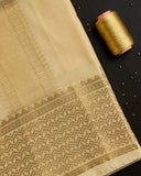Semi Silk 4” Border Dhoti set 8*4+2.50