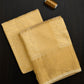 Semi Silk Embossed Dhoti set 8*4 + 2.50 (3in1)