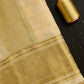 Semi Silk Embossed Dhoti set 8*4+2.50