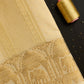 Semi Silk Elephant Border Embossed Dhoti set 8*4+2.50