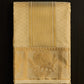 Semi Silk Elephant Border Embossed Dhoti set 8*4+2.50