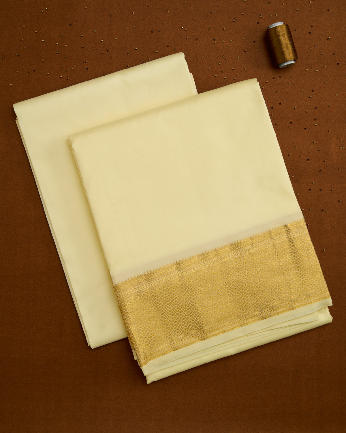 Semi Silk Dhoti set 8 Mulam + 2.50 (2in1)