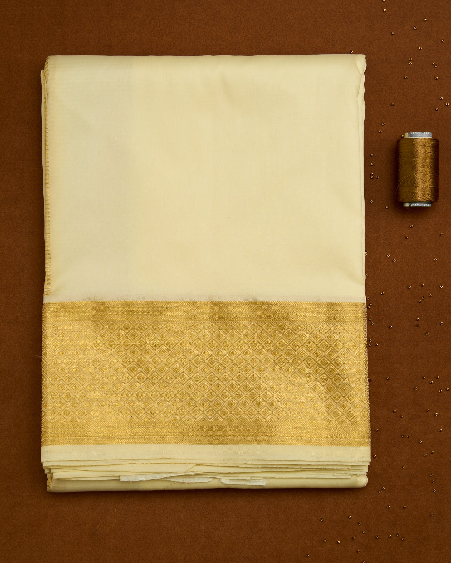 Semi Silk Dhoti set 8*4 + 2.50 (3in1)