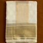 Semi Silk Embossed Dhoti set 8*4+2.50