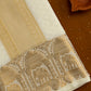 Semi Silk Elephant Border Embossed Dhoti set 8*4+2.50