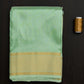 Semi Silk Green Dhoti set 9*5 + 2.50 (3in1)