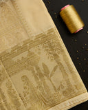 Semi Silk Kalyana Border Dhoti set 8*4+2.50