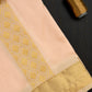 Semi Silk Baby Pink Dhoti set 8*4 + 2.50 (3in1)