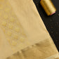 Semi Silk 2” Border Dhoti set 8*4+2.50