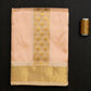 Semi Silk Baby Pink Dhoti set 8*4 + 2.50 (3in1)