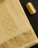 Semi Silk 2” Border Dhoti set 8*4+2.50