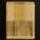 Semi Silk Embossed Dhoti set 8*4+2.50