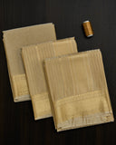 Dark Gold Silk Dhoti set 8*4 + 2.50 (3in1)