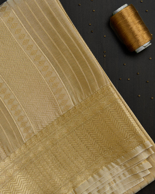 Dark Gold Silk Dhoti set 8*4 + 2.50 (3in1)